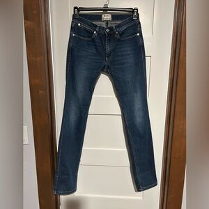 Acne Studios Max Prince Darker Wash Jeans Size 28/32